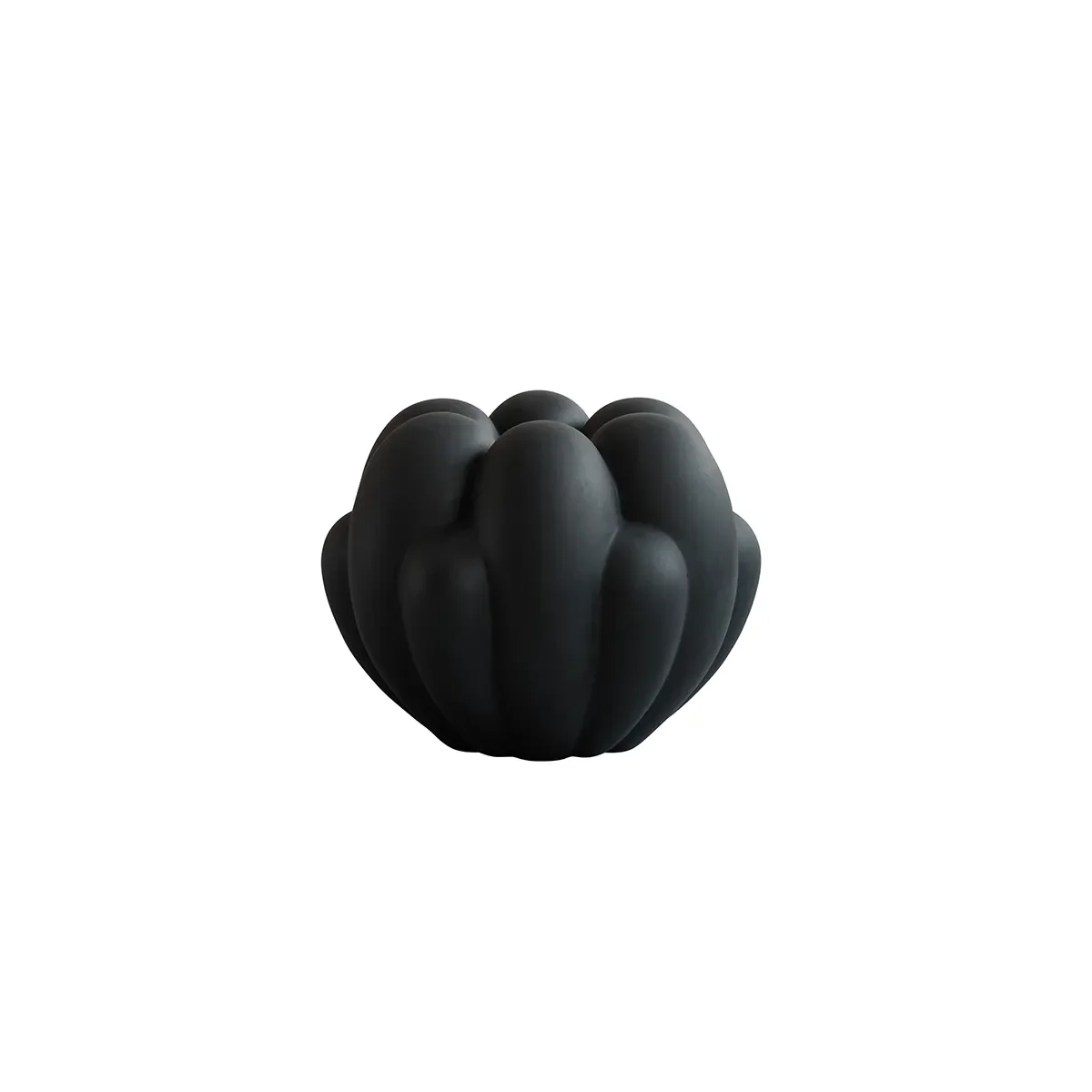 101 Copenhagen, Håndlavet vase Bloom Mini Black H27 cm