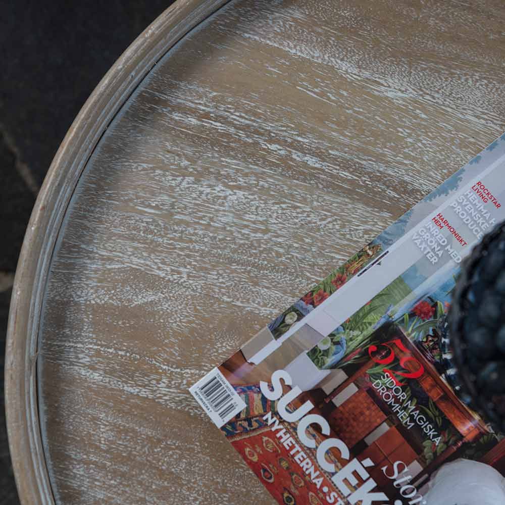 Leicester sidebord Ø60 cm