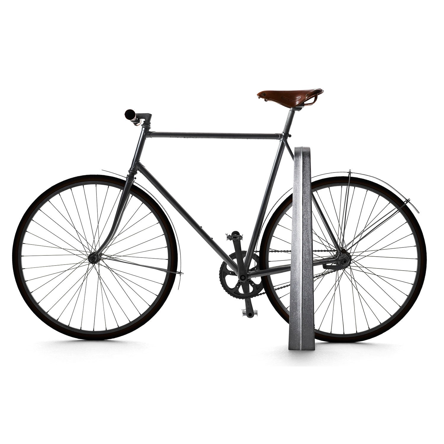 Arkus cykelpæl sort