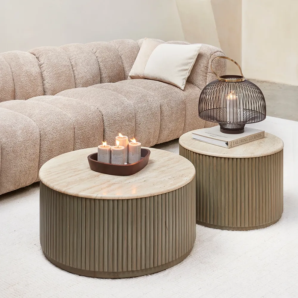 Villanova Sofabord Ø80 cm