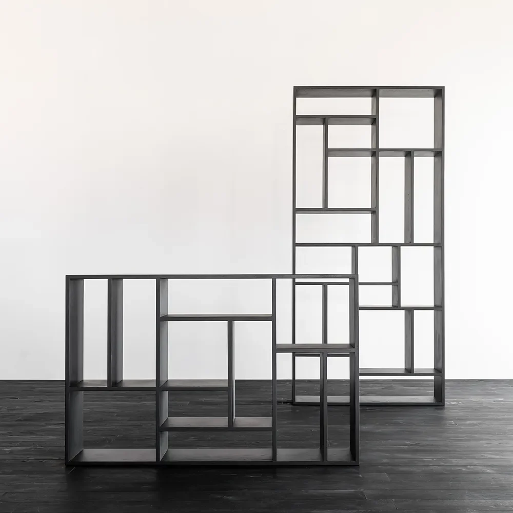 M Reol 30x104 cm Sort eg