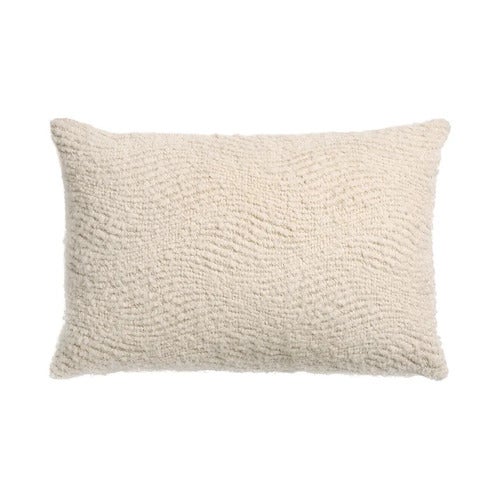 Pude Wave 60x40 cm Off-white