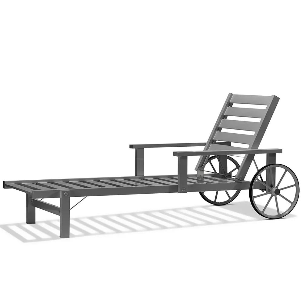 Solseng aluminium grå 