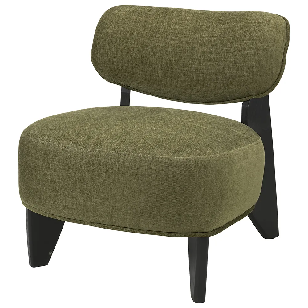 Cadiz stoflænestol Hailey army