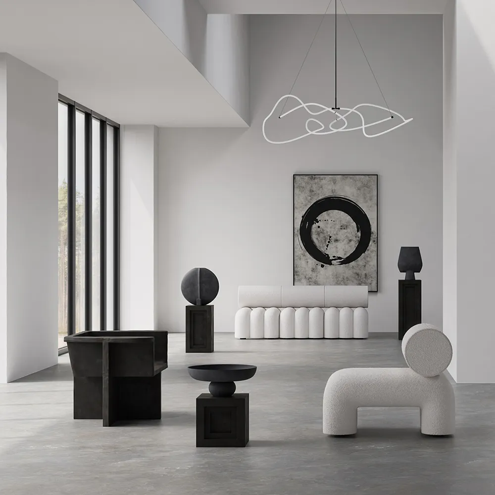 Brutus Lounge Chair - Kaffe