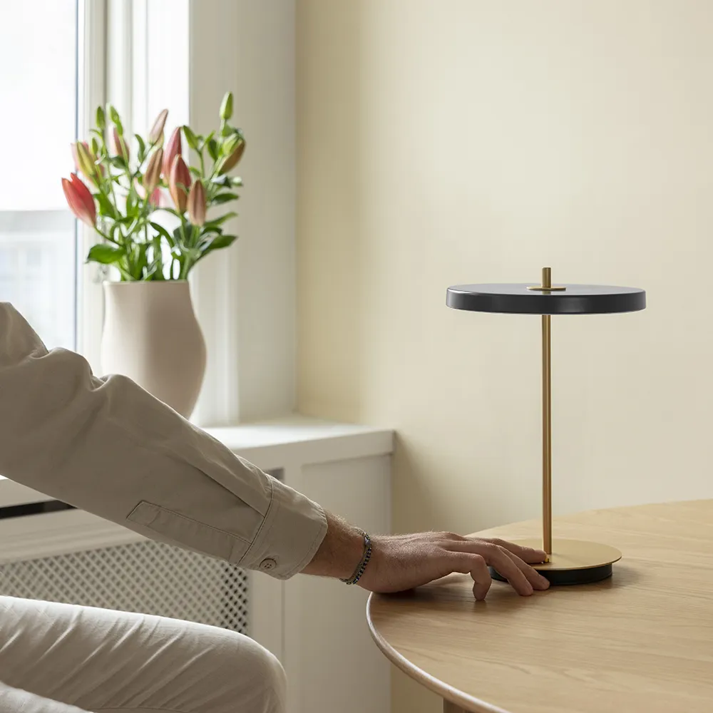 Asteria Move Bærbar lampe Anthracite Grey