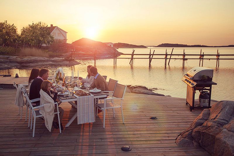 Leone Spisebord 100x200 cm Hvid/Grå Brafab