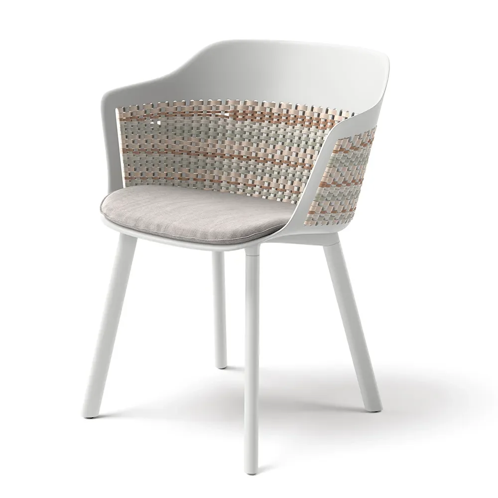 MYMI lænestol w/ aluminum ben DE1 lipari 0304 lipari 0304