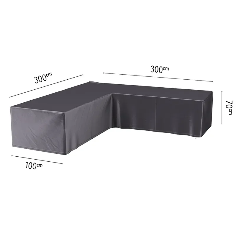Platinum Aerocover, Hjørnesofa Overtræk 300/300x100 cm