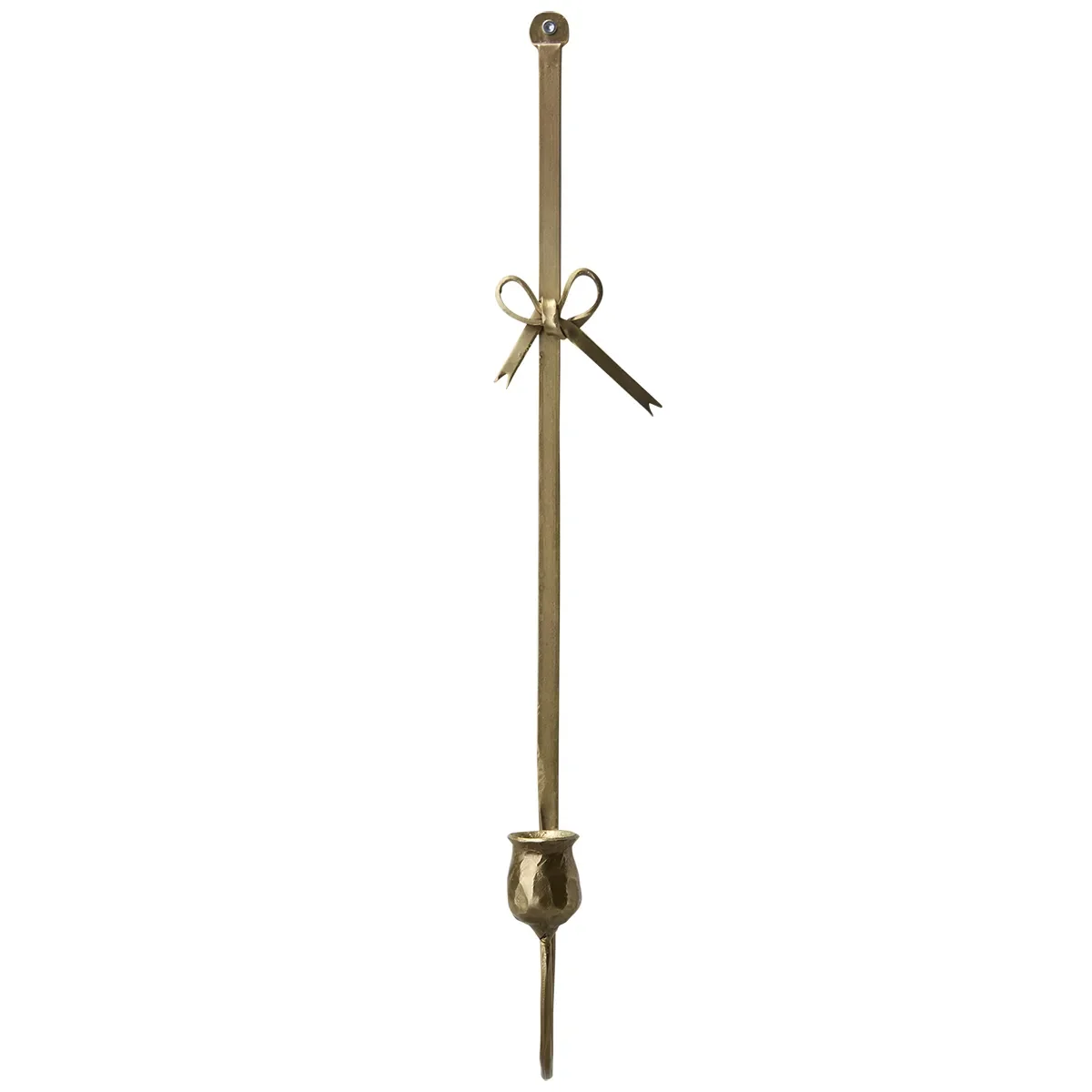 Væglysestage Francis L Brass H57 cm