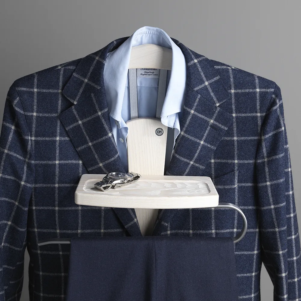 Zeve Herretøj Hvidolieret ask/slebet stål