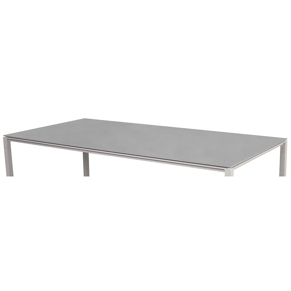 Table top 200x100 cm Concrete gray, ceramic