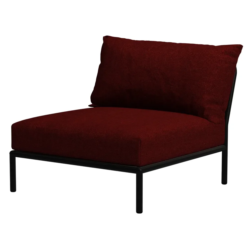 Houe, Level 2 Lænestol Scarlet/Dark grey