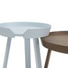 Around sofabord Ø45 cm- Light Blue 