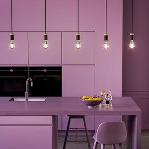 Holder Pendel E27 Sort