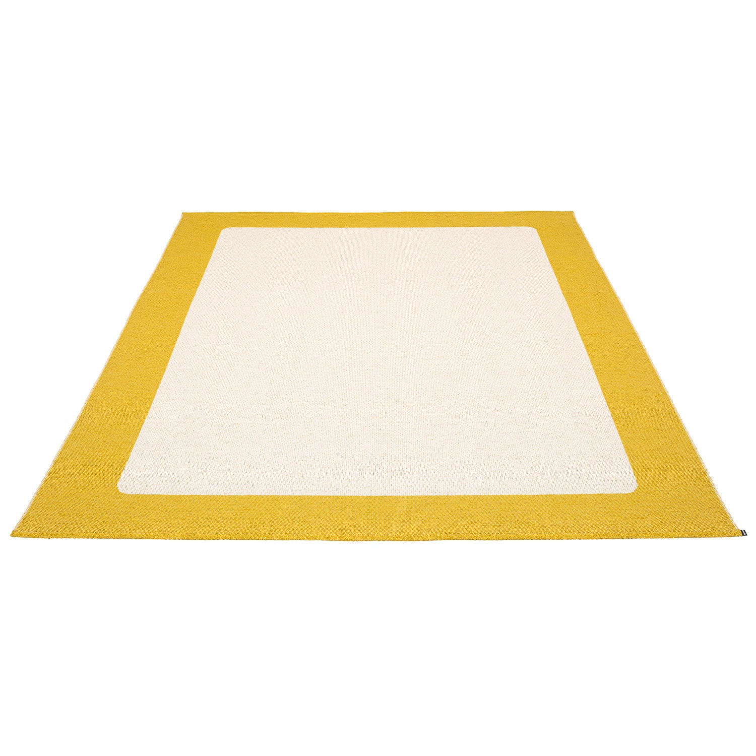 Pappelina, Ilda tæppe 180x180 cm mustard / vanilla