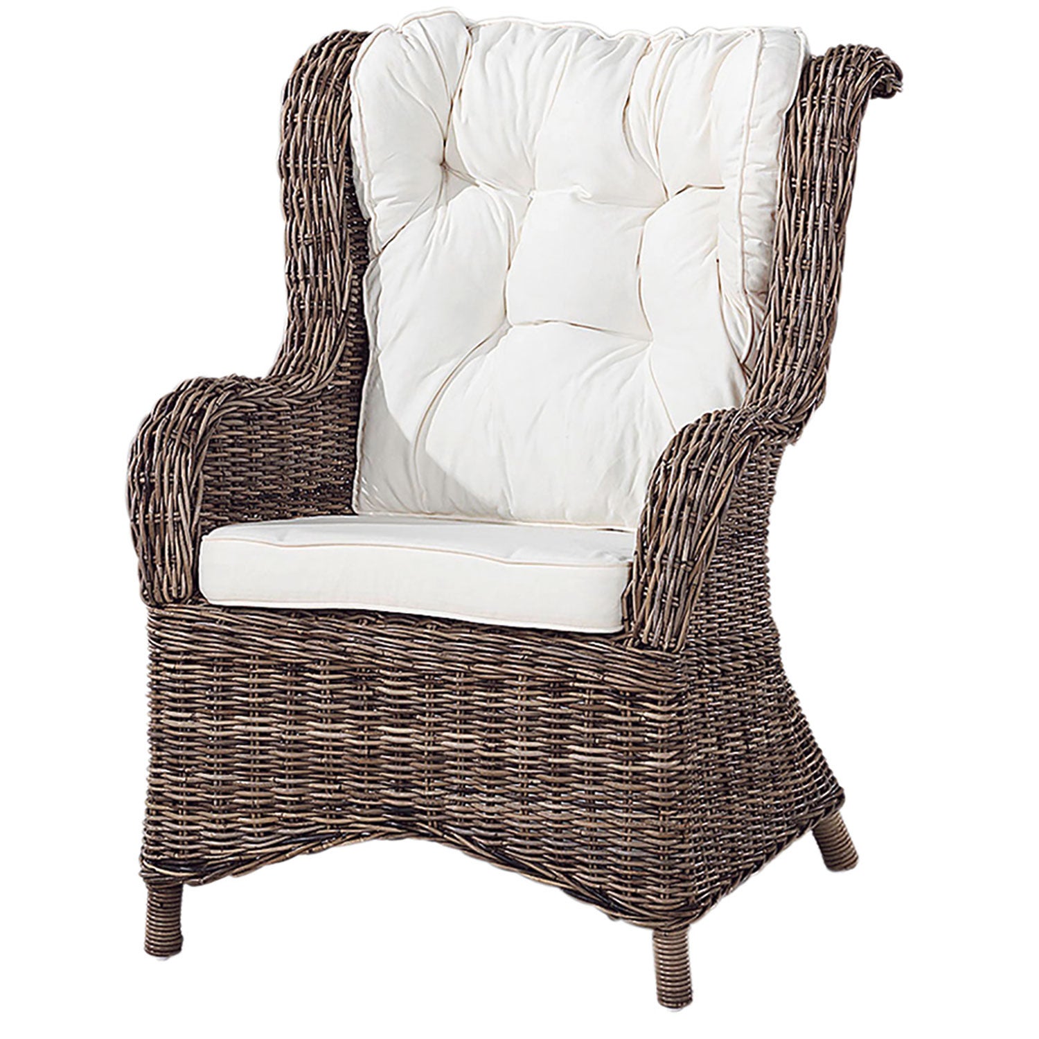 Wingchair Lænestol Rattan Artwood