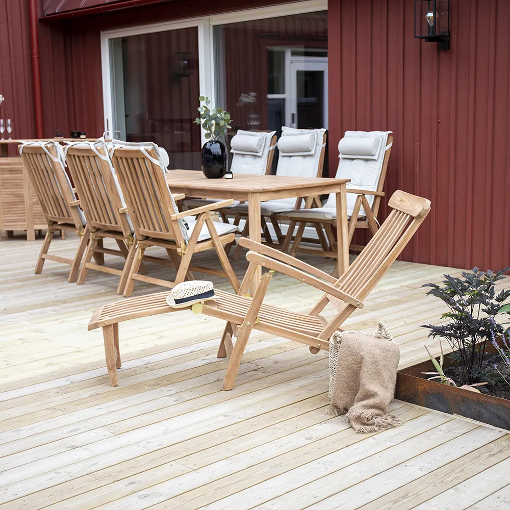 Kenya Liggestol teak