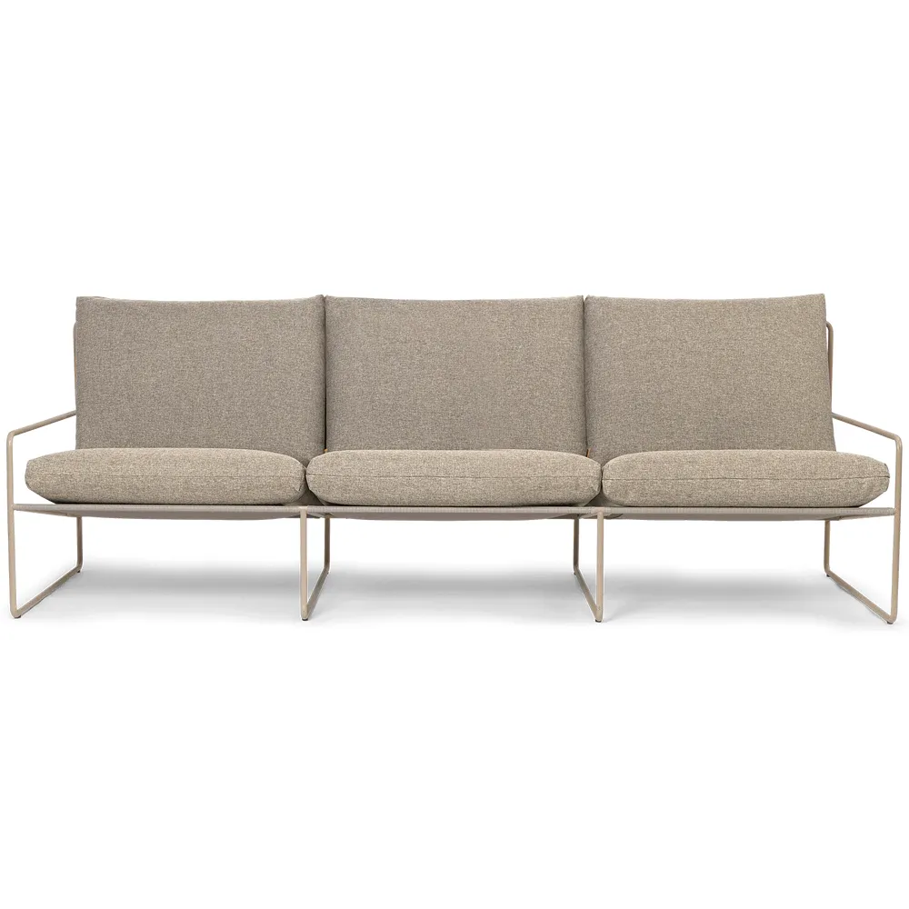 Ferm Living, Desert 3-personers sofa Cashmere/Dark Sand