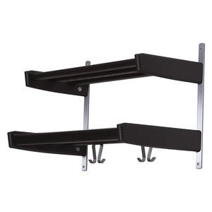 Meja Hattehylde 59 cm 2 hylder Sortbejdset eg