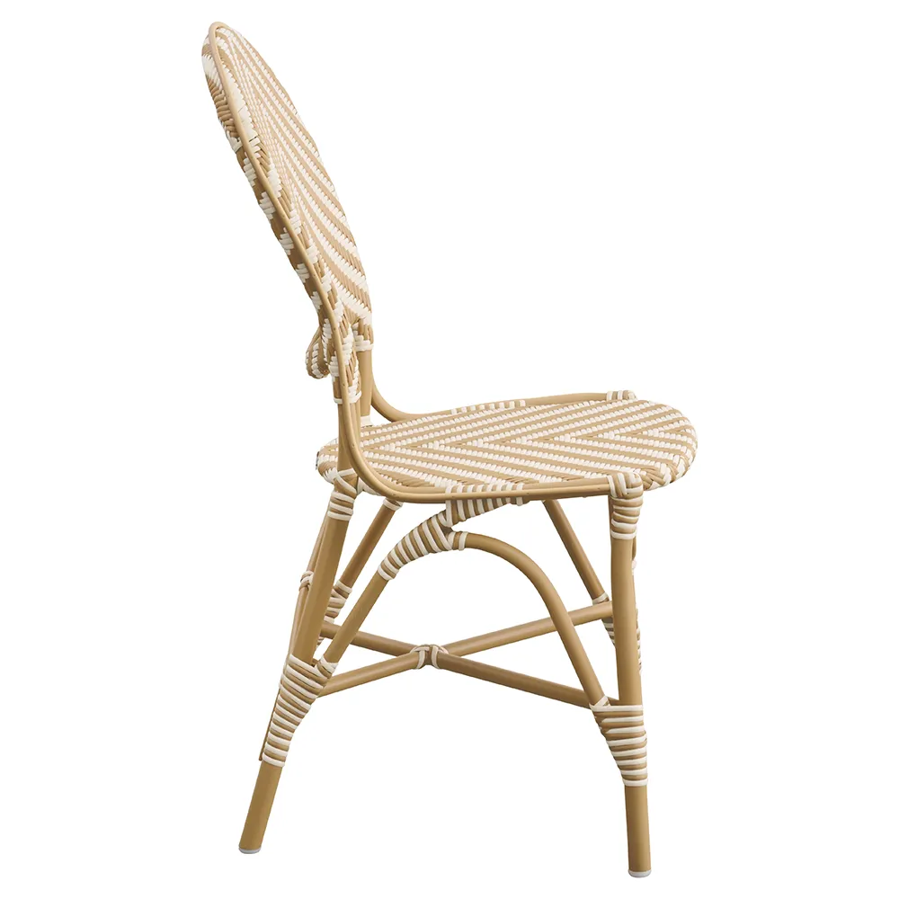 Isabell outdoor Spisebordsstol ivory/honey