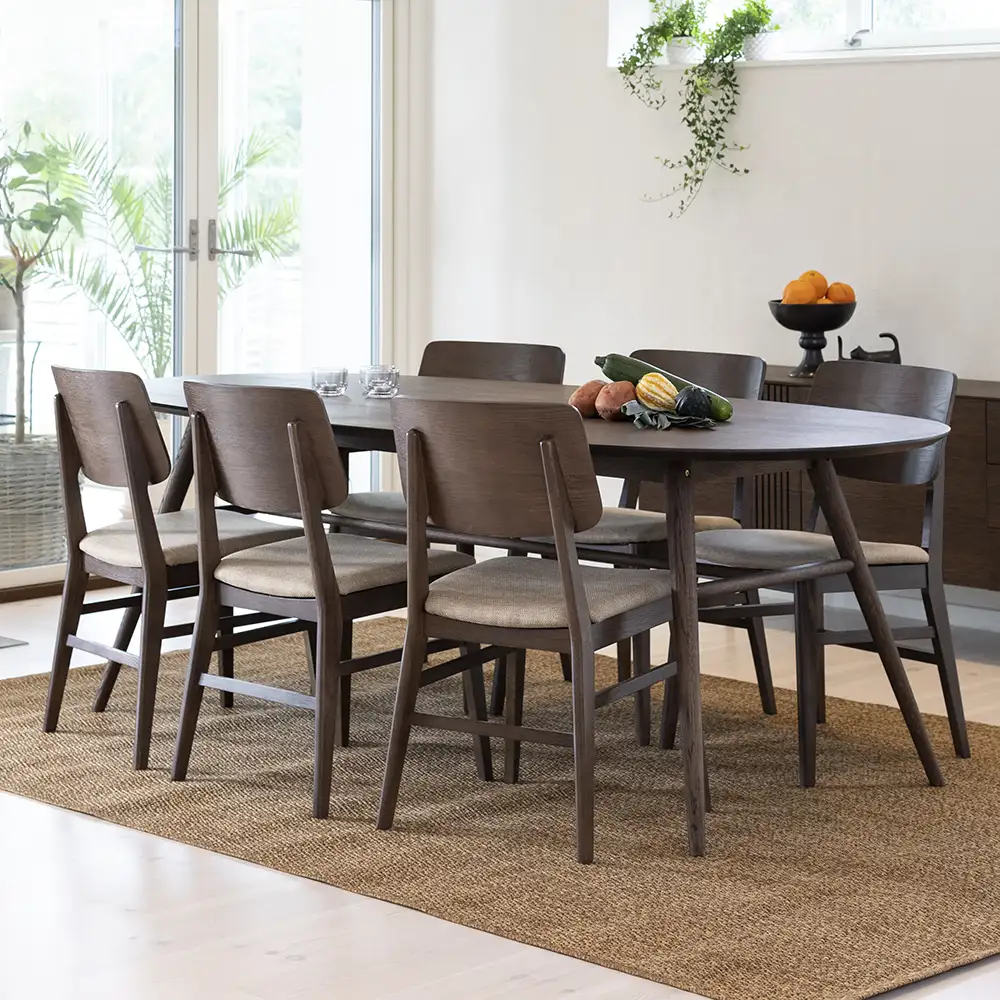 Joel Spisebord 110x220-280 cm