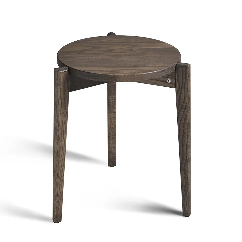 Oscarssons Möbel, Vinz Stool Brun olieret ask