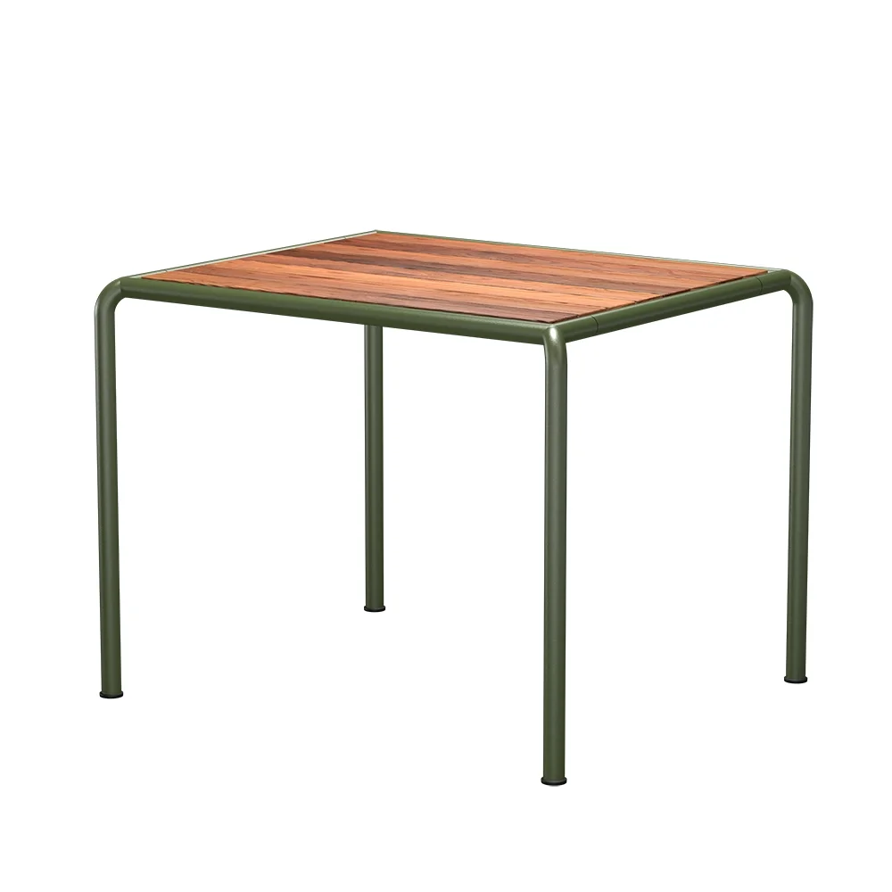 Houe, AVANTI Spisebord 83x98 cm ask/olivengrøn