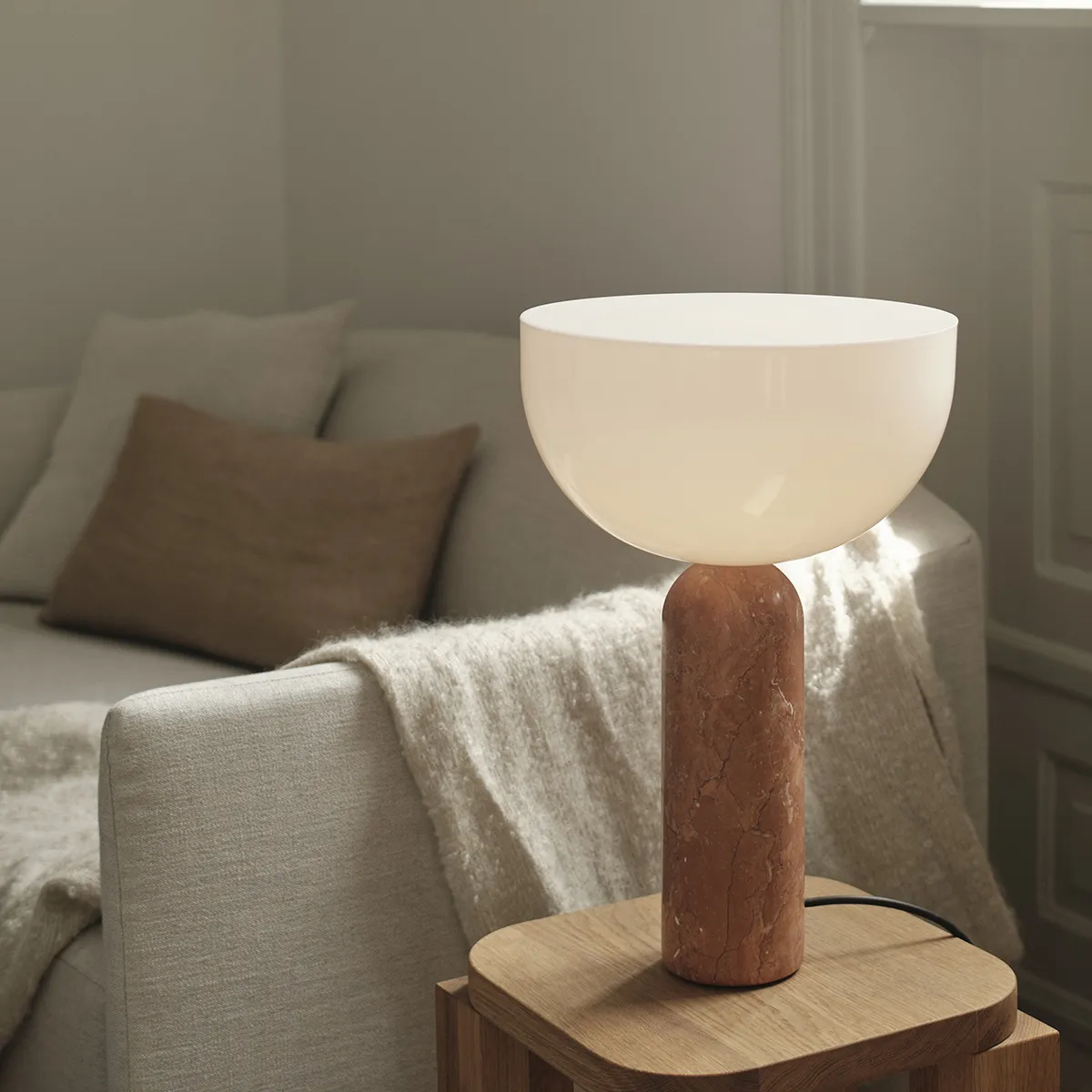 Kizu Bordlampe Large Breccia Pernice EU