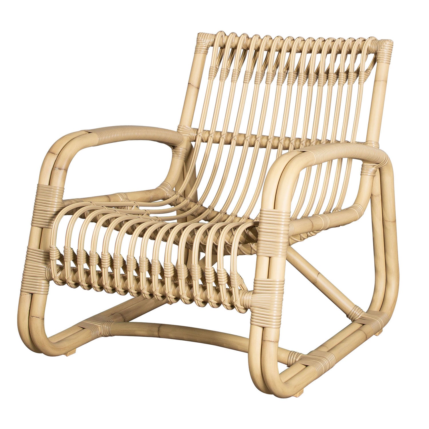 Cane-line, Curve loungestol outdoor Natur billede