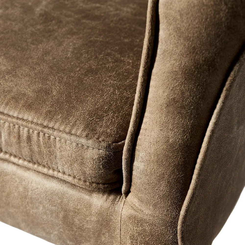 La Scala spisestuestol med armlæn - coffee