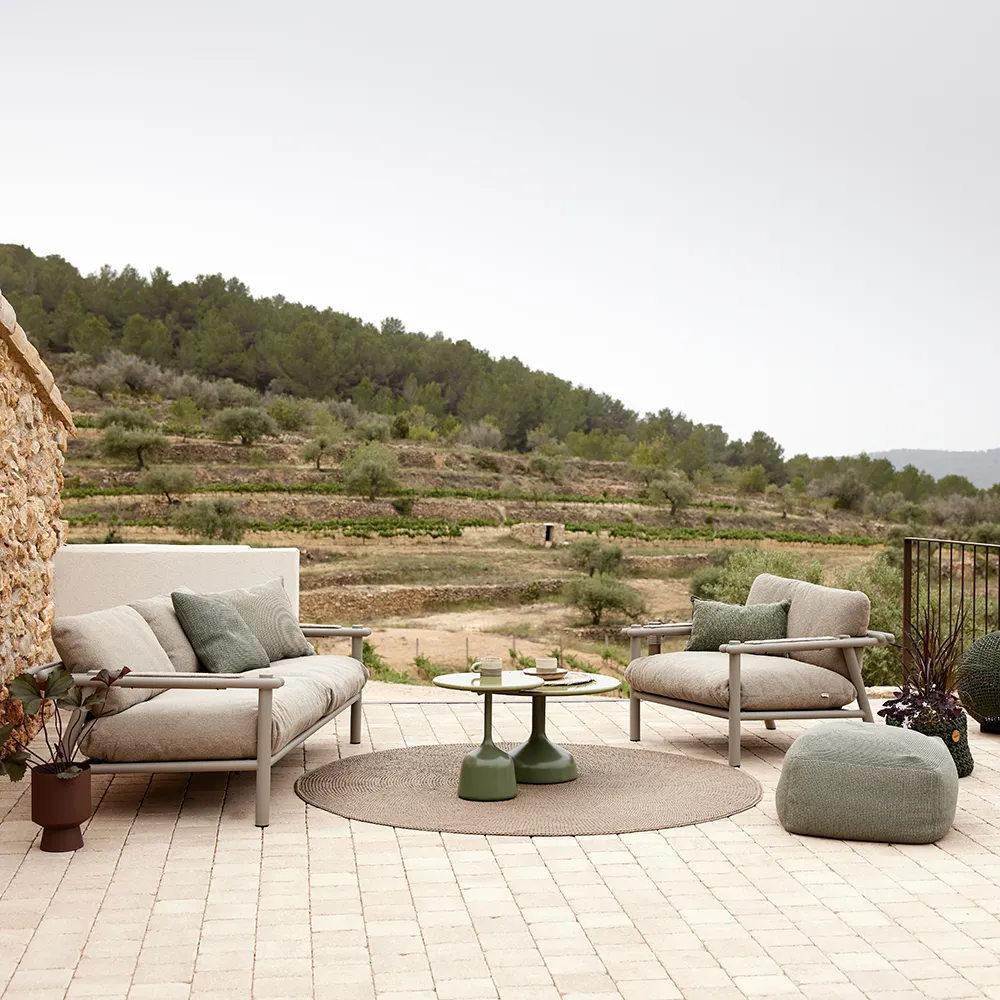 Sticks 2-personers sofa Taupe