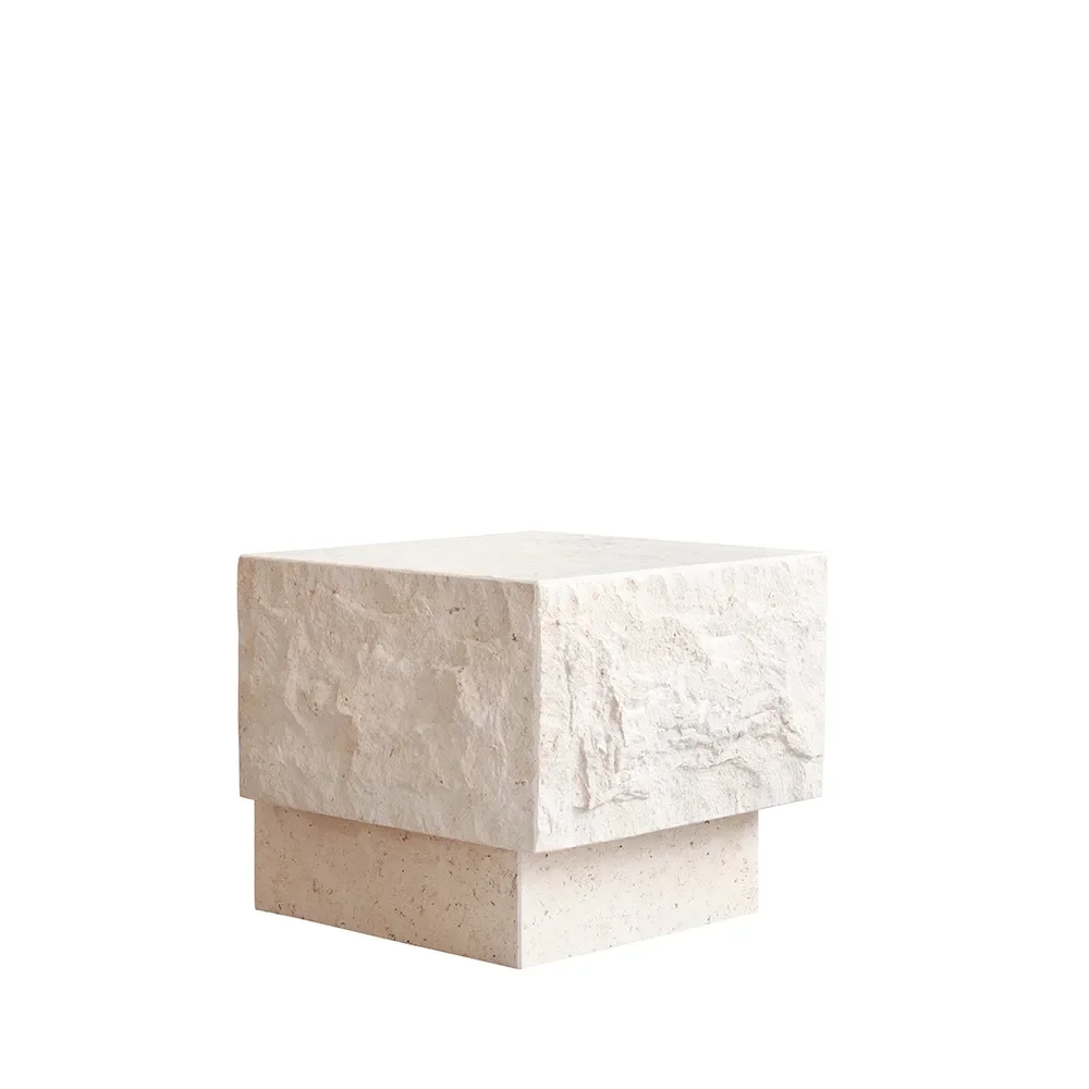 Temple lavt sofabord – Limestone