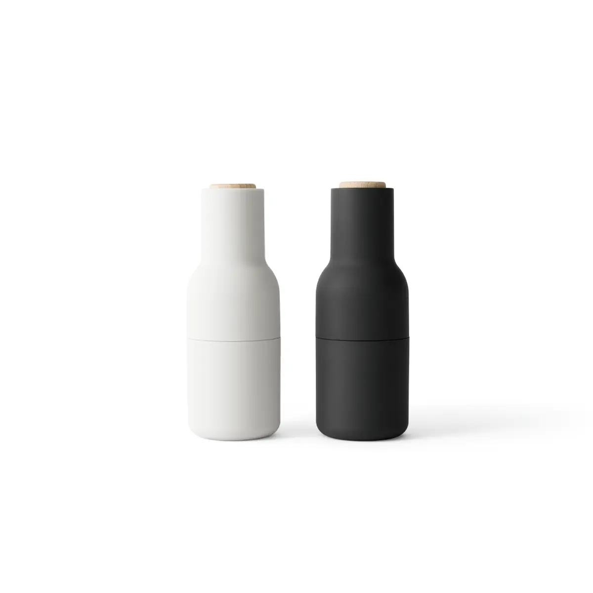 Audo CPH, Bottle Grinder 2-pak Stor - Ask Kulstof / Bøg
