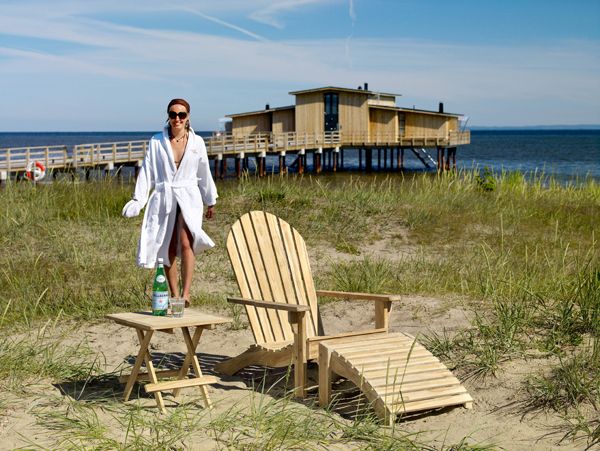 Opal Hvilestol Med Fodskammel Hvid Brafab