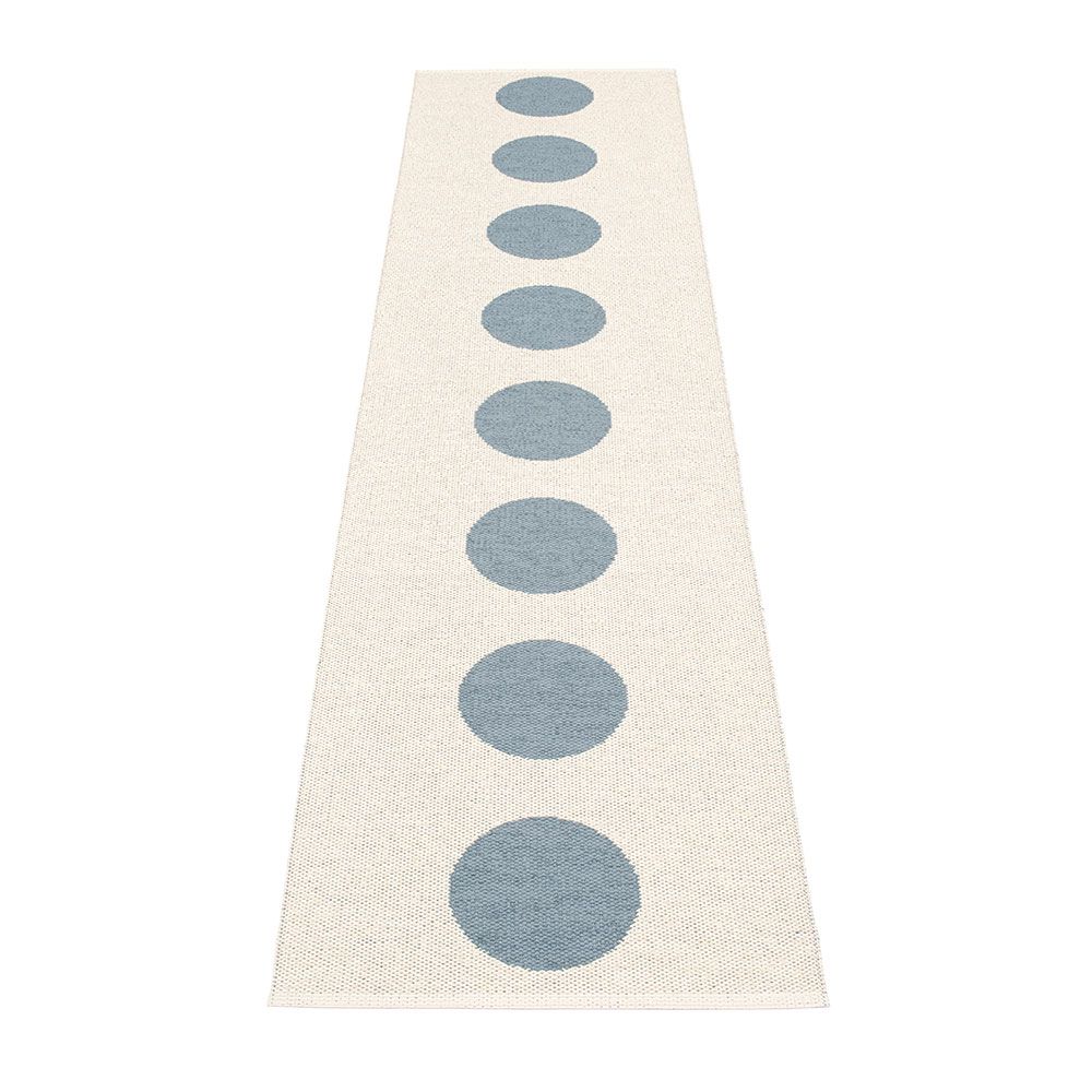 Vera tæppe 70x300 cm storm/vanilla 