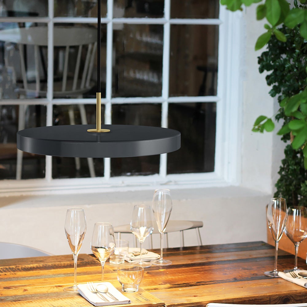 Asteria Mini pendellampe Ø31 cm Anthracite Grey