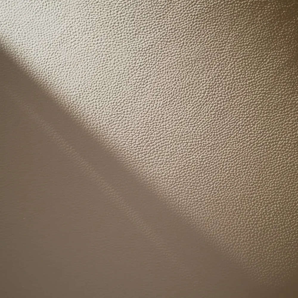 Alison stol beige læder/egeben