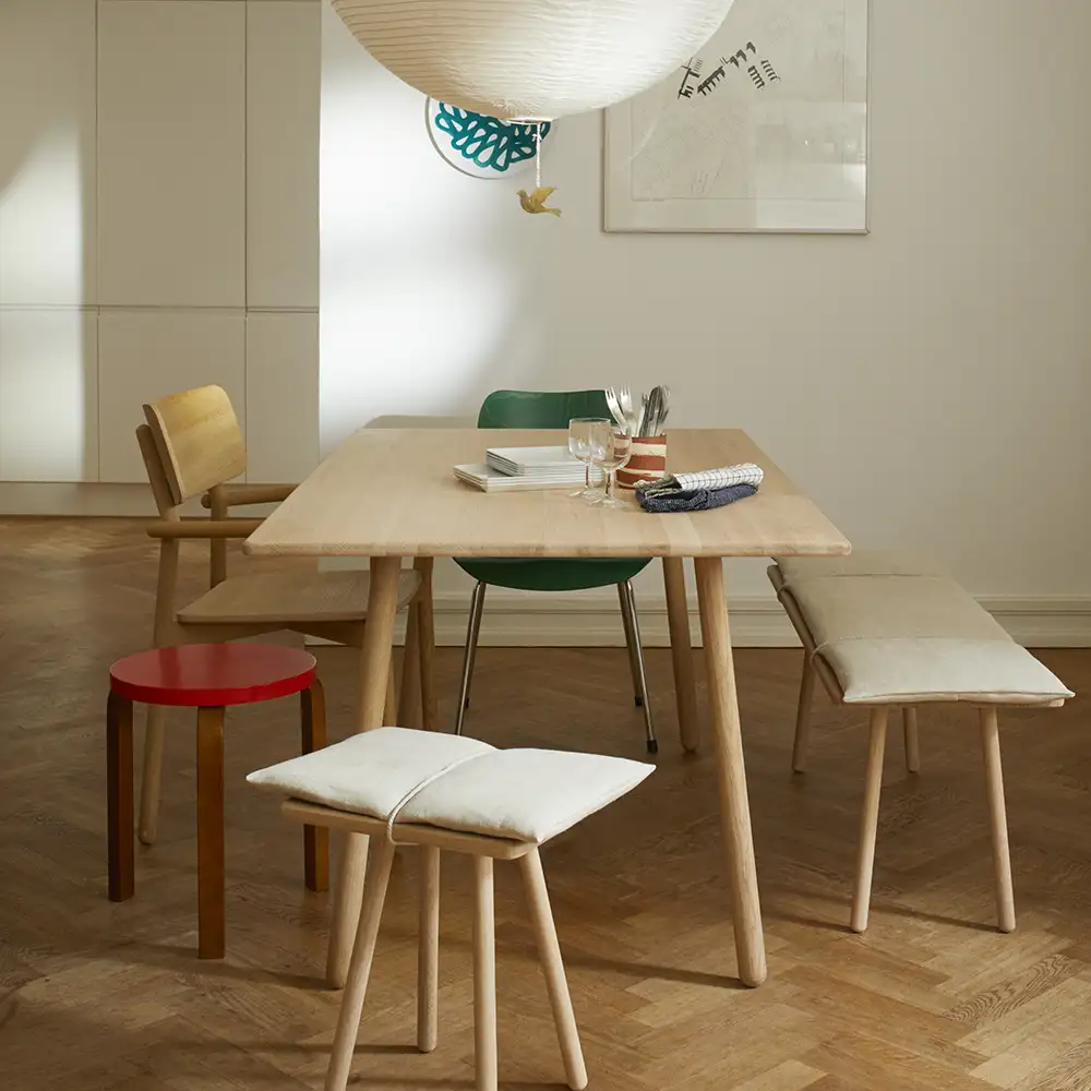 Georg spisebord 155x90 cm olieret eg