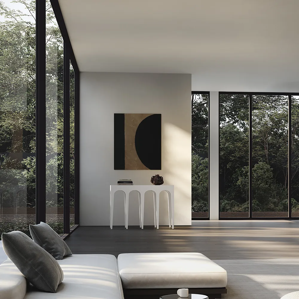 Bow Konsolbord, stort – Birk