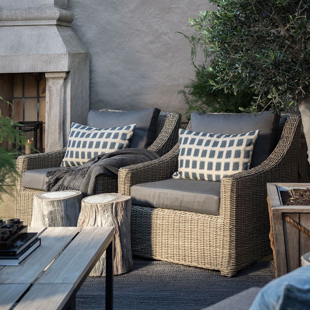 Layton Lænestol Polyrattan Artwood