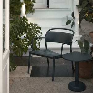 Linear Steel Lænestol Anthracite Black 