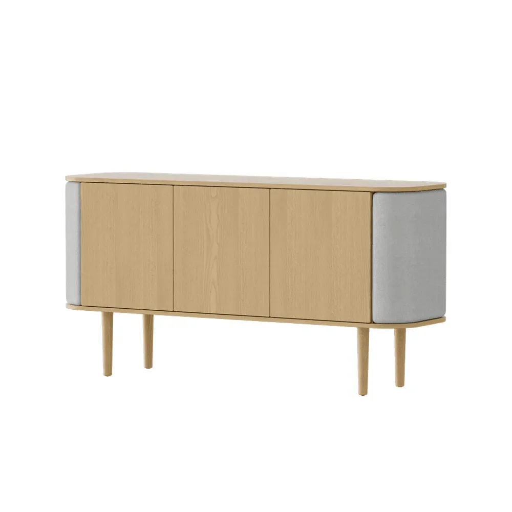 Umage, Treasures skab med 3 låger Eg/Sterling