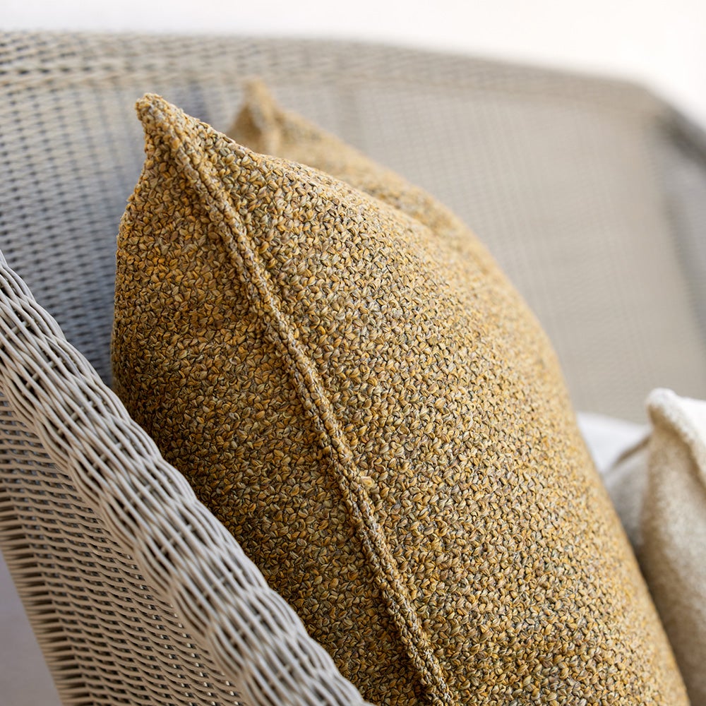  Rise pyntepude 50x50-Turmeric yellow Rise