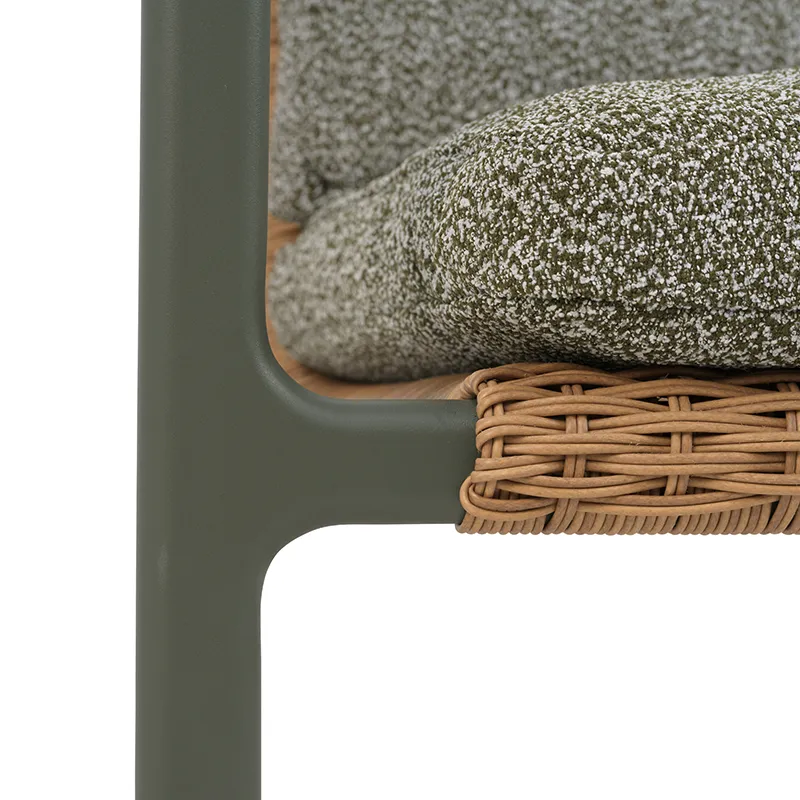 Motty lænestol     Nordic green / Teddy Verde