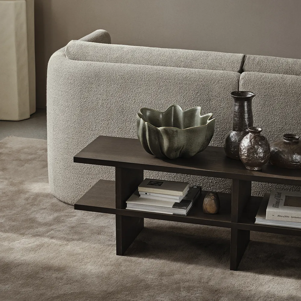 Kona Bænk - Dark Stained