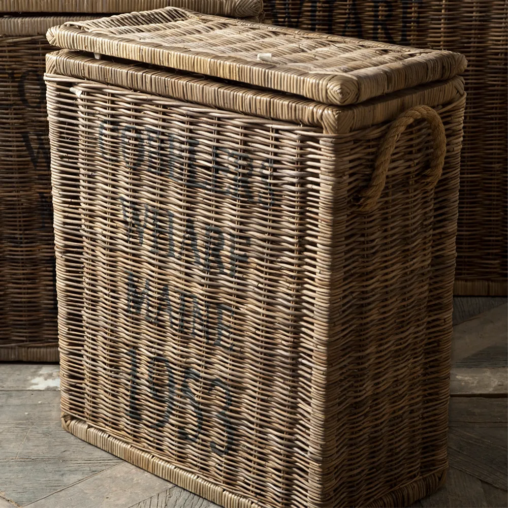  Rustik rattan kiste 60x30 cm