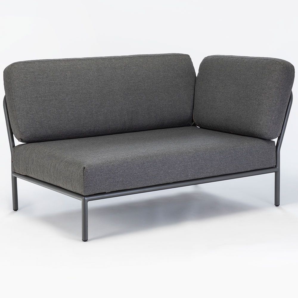 Houe, Level endestykke højre gråt aluminium