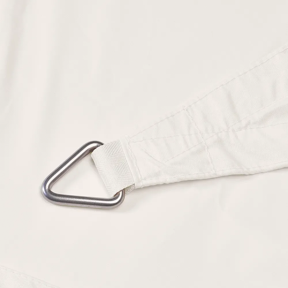 Dreamsail solsejl vandtæt firkantet 500x500cm creme 