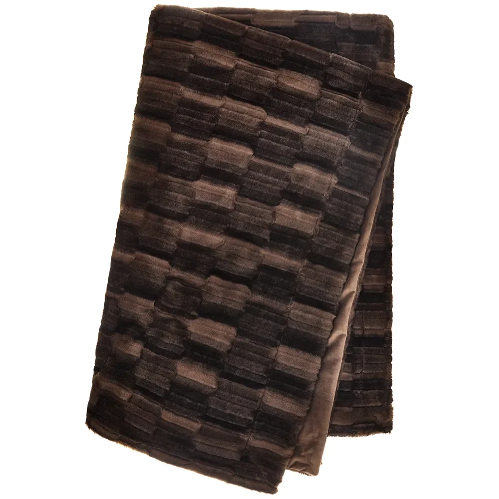 Skinnwille, Browny Tæppe 140x220 cm Chocolate